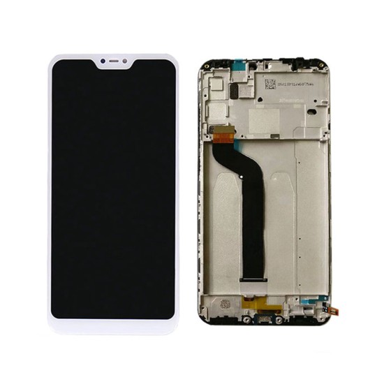TOUCH+DISPLAY COM FRAME XIAOMI MI A2 LITE/REDMI 6 PRO 5,84" BRANCO TOUCH+DISPLAY COM FRAME XIAOMI MI A2 LITE/REDMI 6 PRO 5,84" BRANCO
